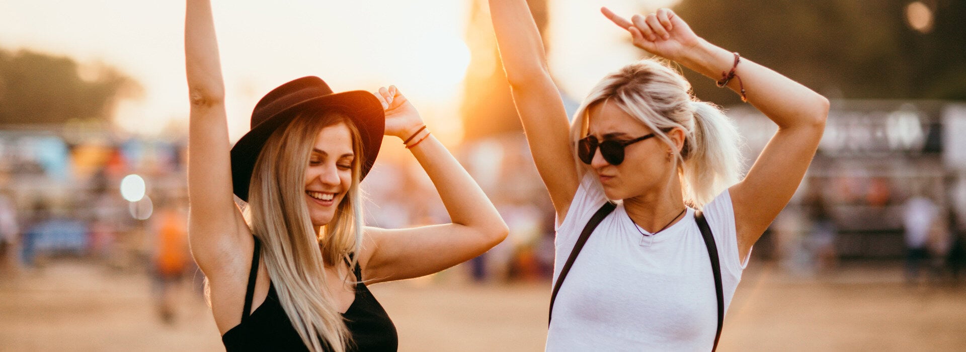 Two young women enjoying music at RoseShire Festival 2026 lineup.