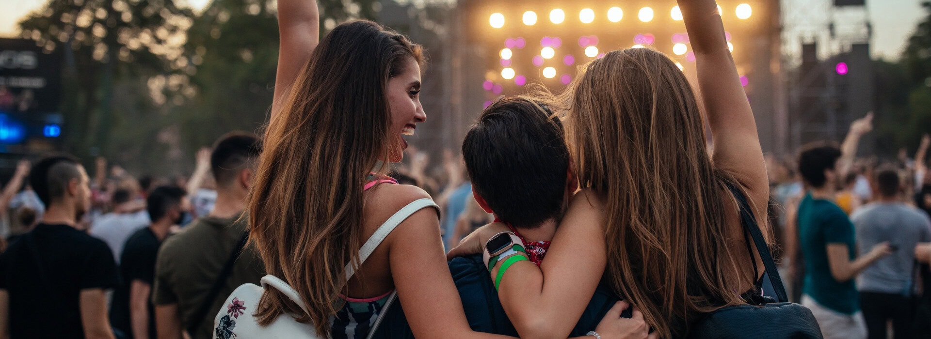 Crowd enjoying live music at RoseShire Festival 2026 lineup event.