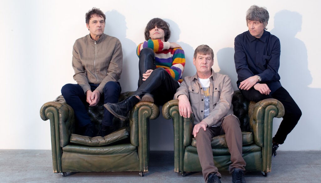 Charlatans band performing at RoseShire Festival, showcasing live music and vibrant festival atmosph.